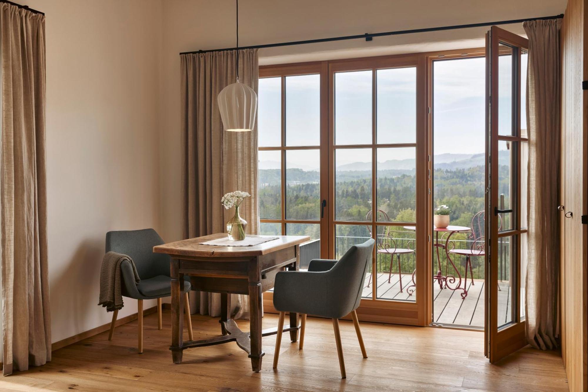 Am Wildbachberg - Luxus Ferienhaeuser Mit Infinitypool, Privatsauna Und Weinkeller 德意志兰茨贝格 外观 照片